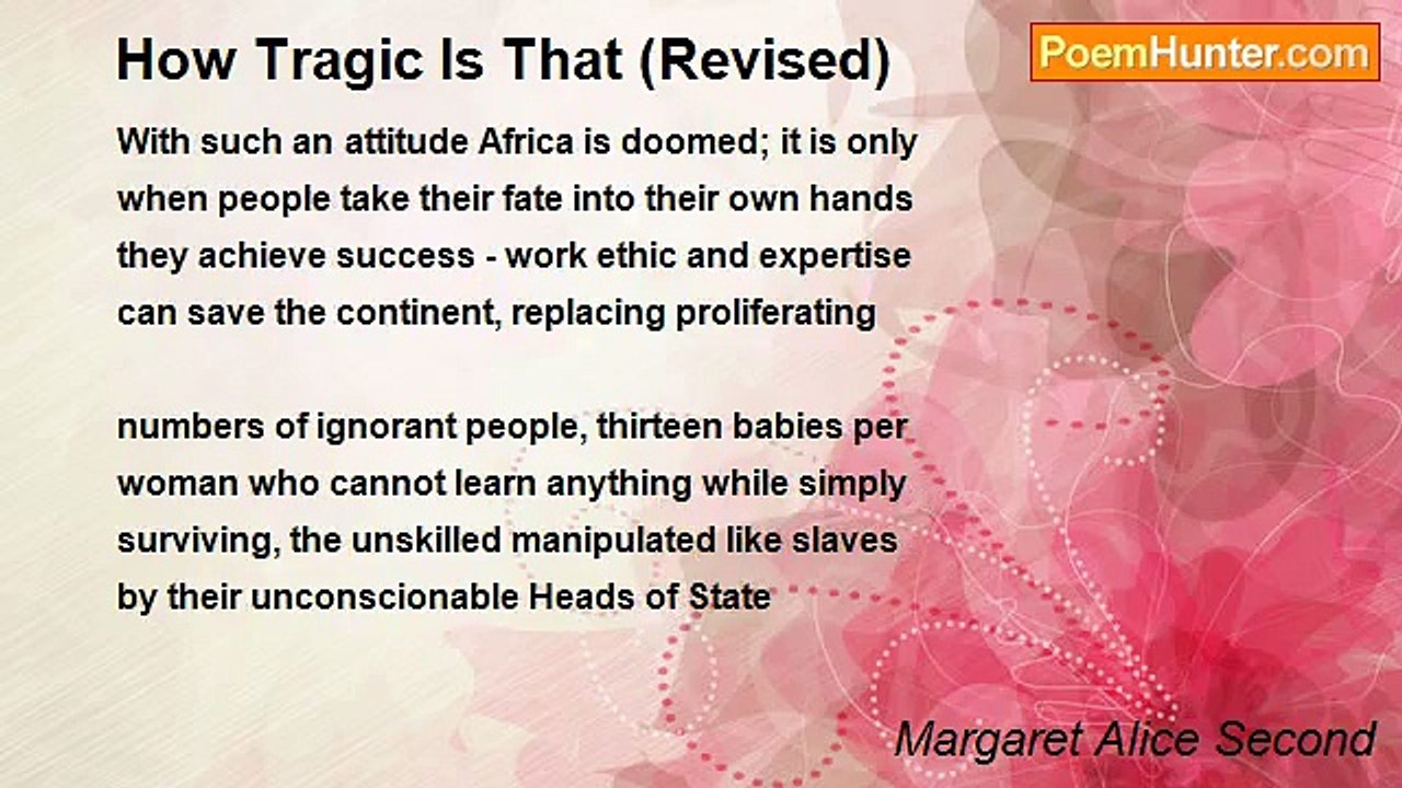 Margaret Alice Second - How Tragic Is That (Rev...
