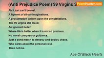 Ace Of Black Hearts - (Anti Prejudice Poem) 99 Virgins Still Bleed