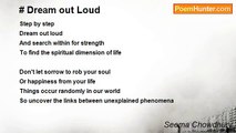 Seema Chowdhury - Dream out Loud