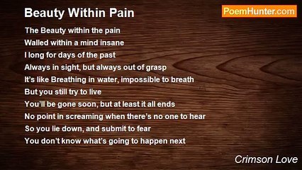 Crimson Love - Beauty Within Pain