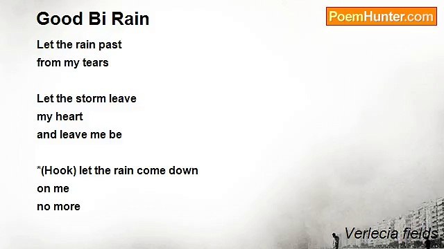 Verlecia fields - Good Bi Rain