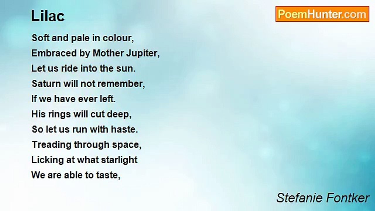Stefanie Fontker - Lilac