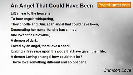 Crimson Love - An Angel That Could Have Been