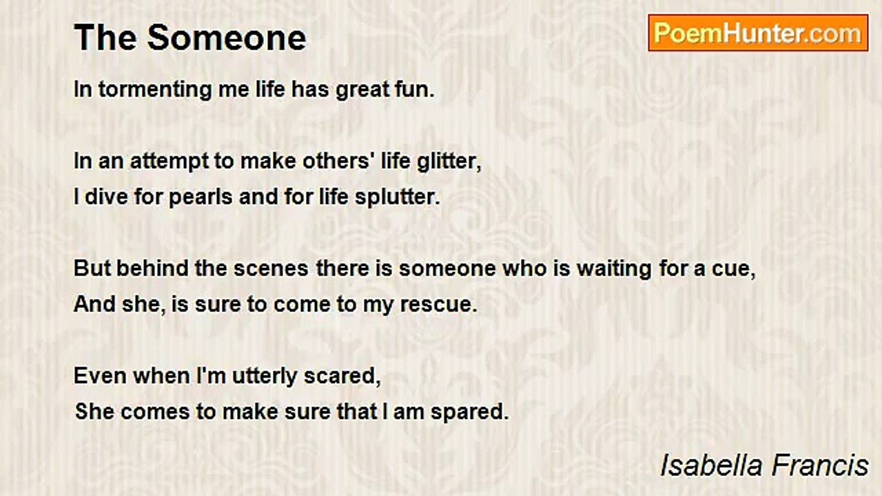 Isabella Francis - The Someone