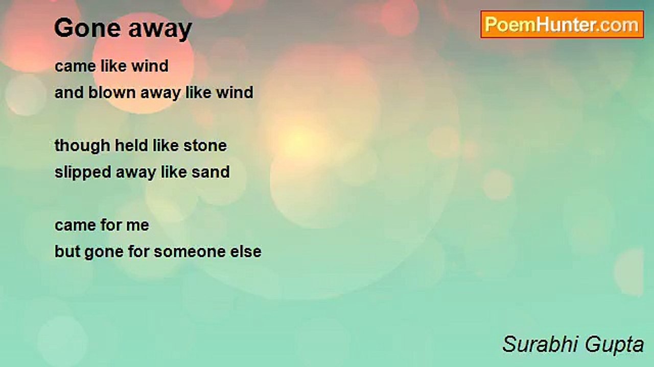 Surabhi Gupta - Gone away
