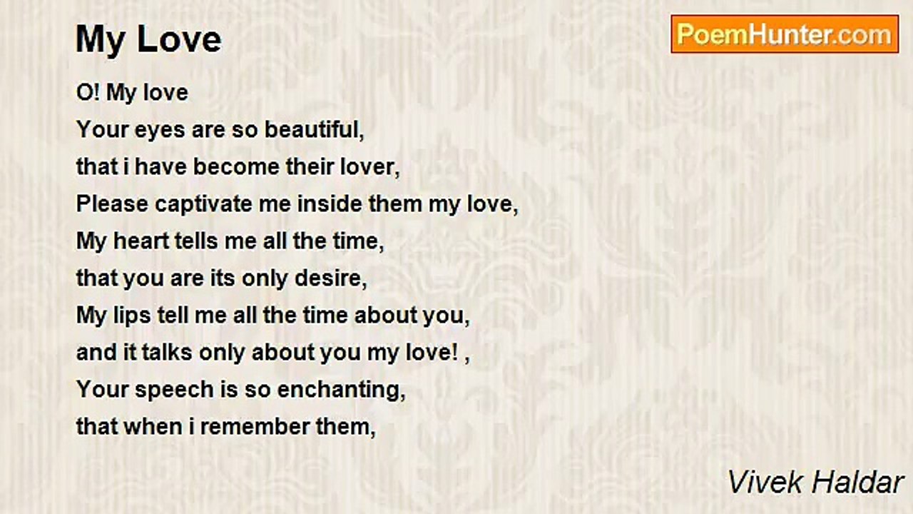Vivek Haldar - My Love