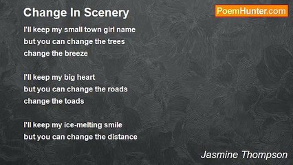 Jasmine Thompson - Change In Scenery