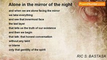 RIC S. BASTASA - Alone in the mirror of the night