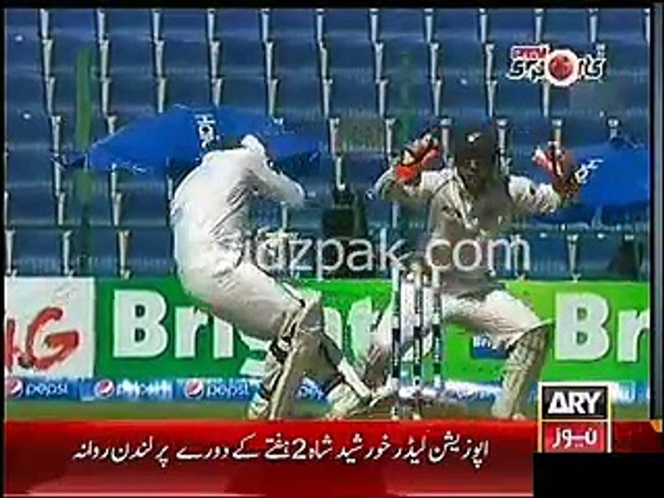 Ahmad Shahzad Badly injured on 176 runs