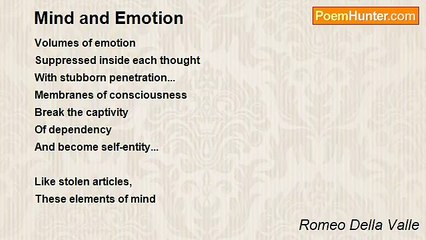 Romeo Della Valle - Mind and Emotion
