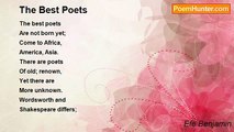 Efe Benjamin - The Best Poets