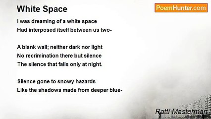 Patti Masterman - White Space