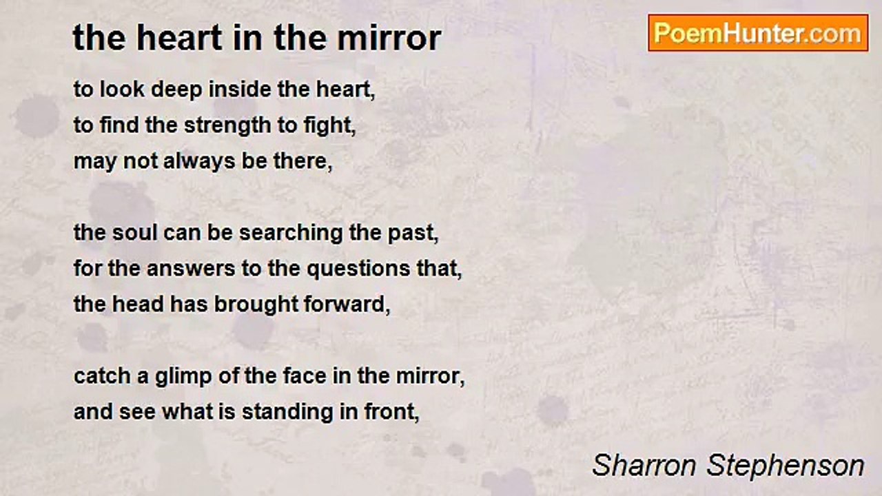 Sharron Stephenson - the heart in the mirror