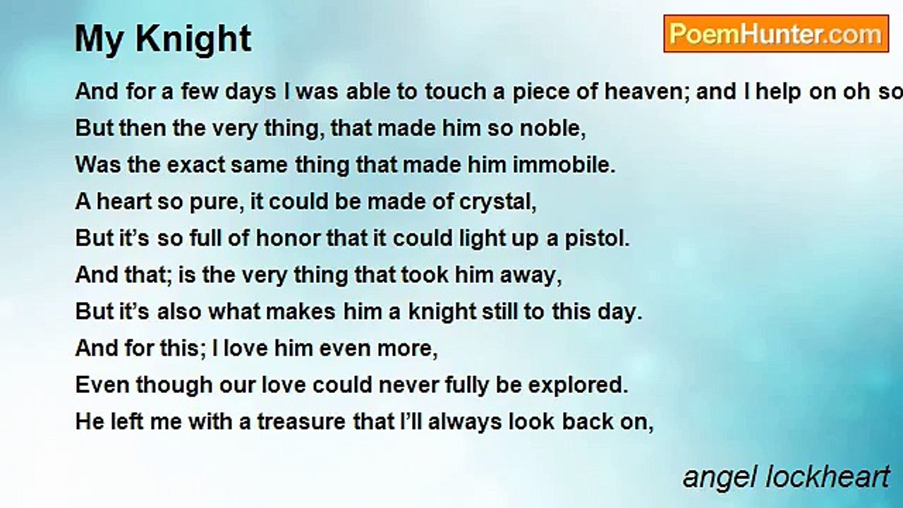 angel lockheart - My Knight