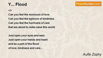 Aufie Zophy - Y... Flood