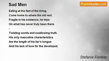 Stefanie Fontker - Sad Men