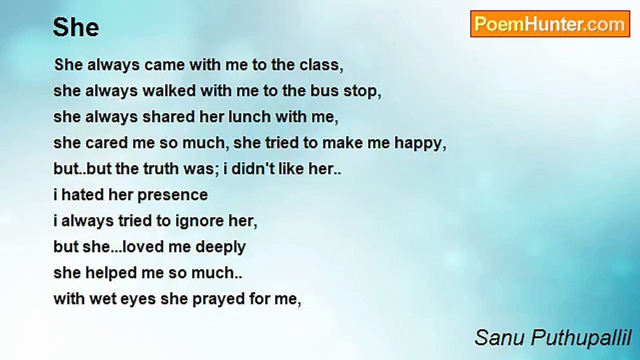 Sanu Puthupallil - She