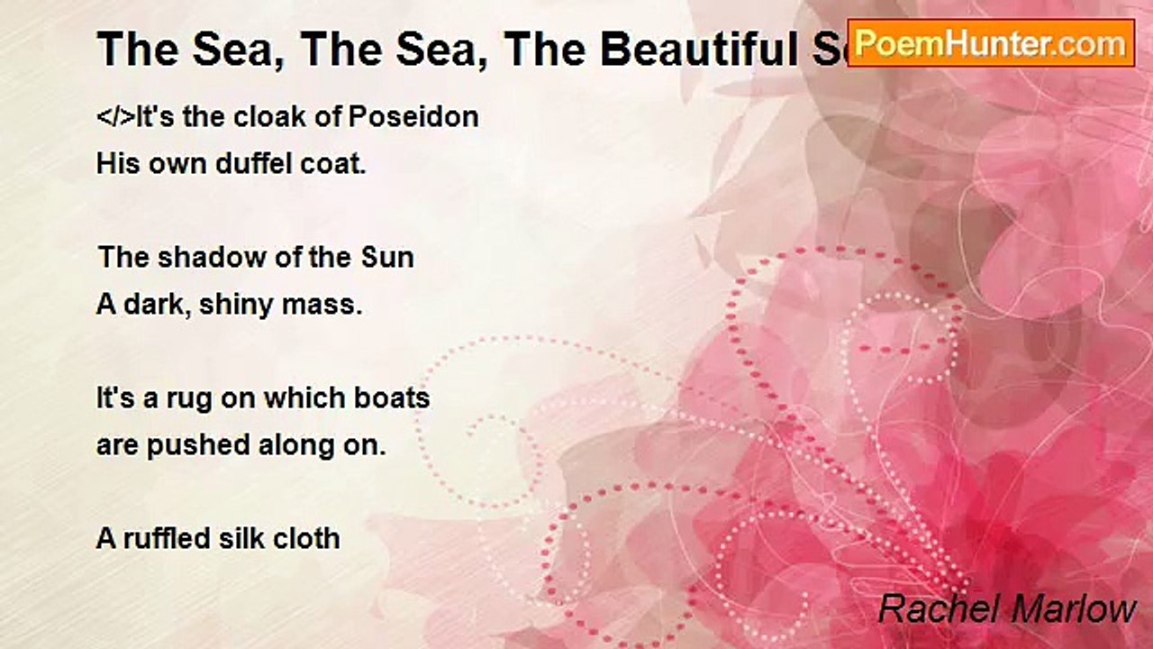 Rachel Marlow - The Sea, The Sea, The Beautiful Sea