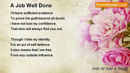 ivor or ivor.e hogg - A Job Well Done