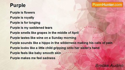 Brooke Audino - Purple