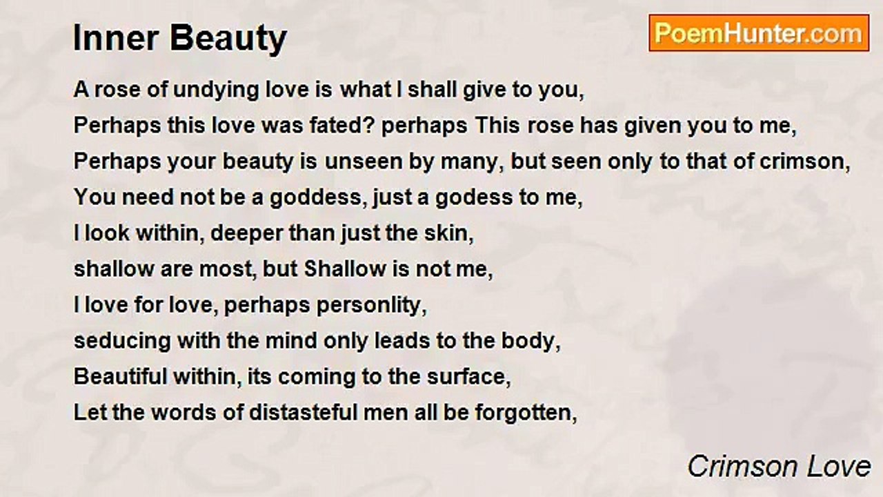 Crimson Love - Inner Beauty