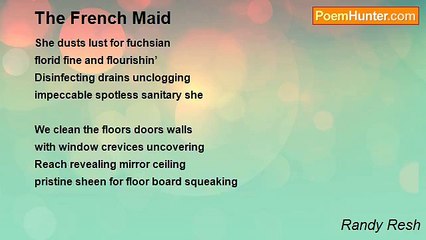 Randy Resh - The French Maid