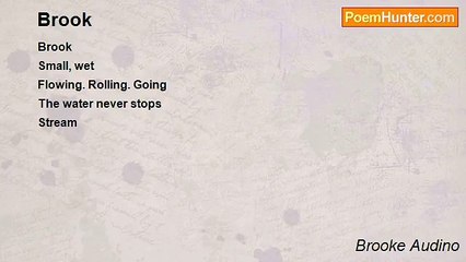 Brooke Audino - Brook