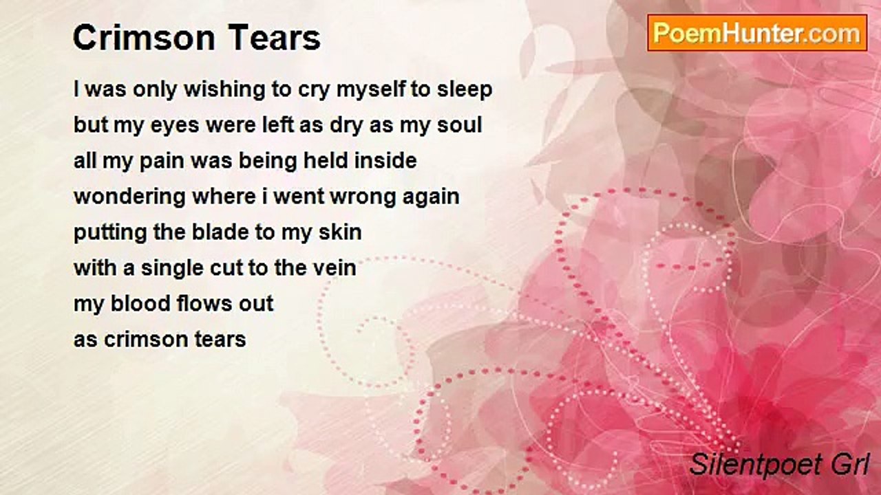 Silentpoet Grl - Crimson Tears