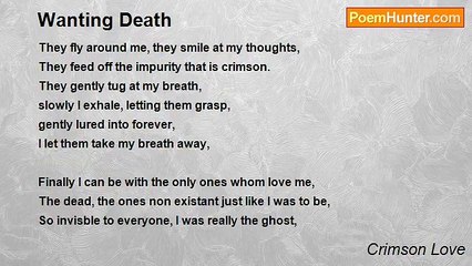 Crimson Love - Wanting Death