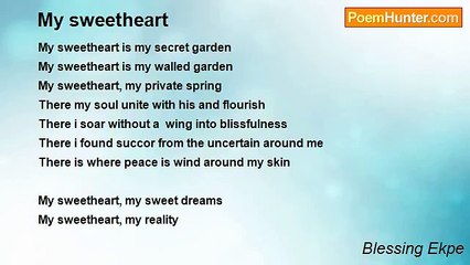 Blessing Ekpe - My sweetheart