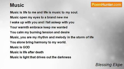Blessing Ekpe - Music