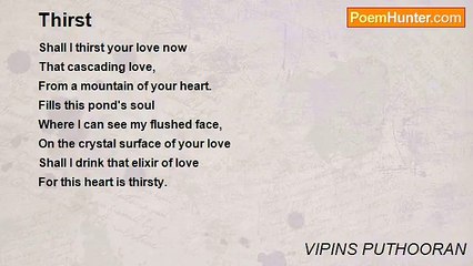VIPINS PUTHOORAN - Thirst