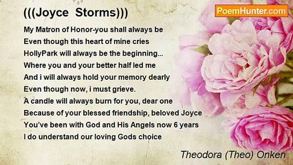 Theodora (Theo) Onken - (((Joyce  Storms)))