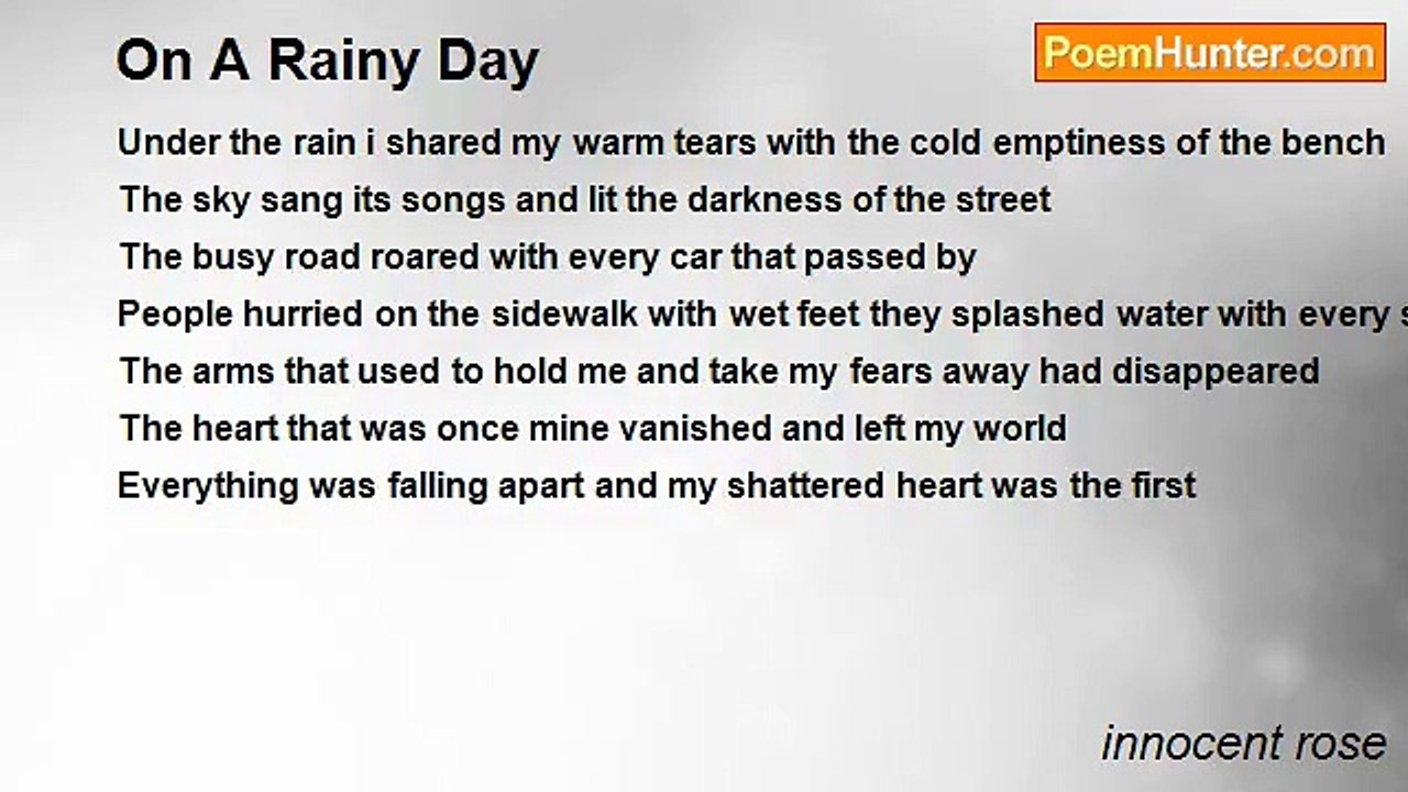 innocent rose - On A Rainy Day
