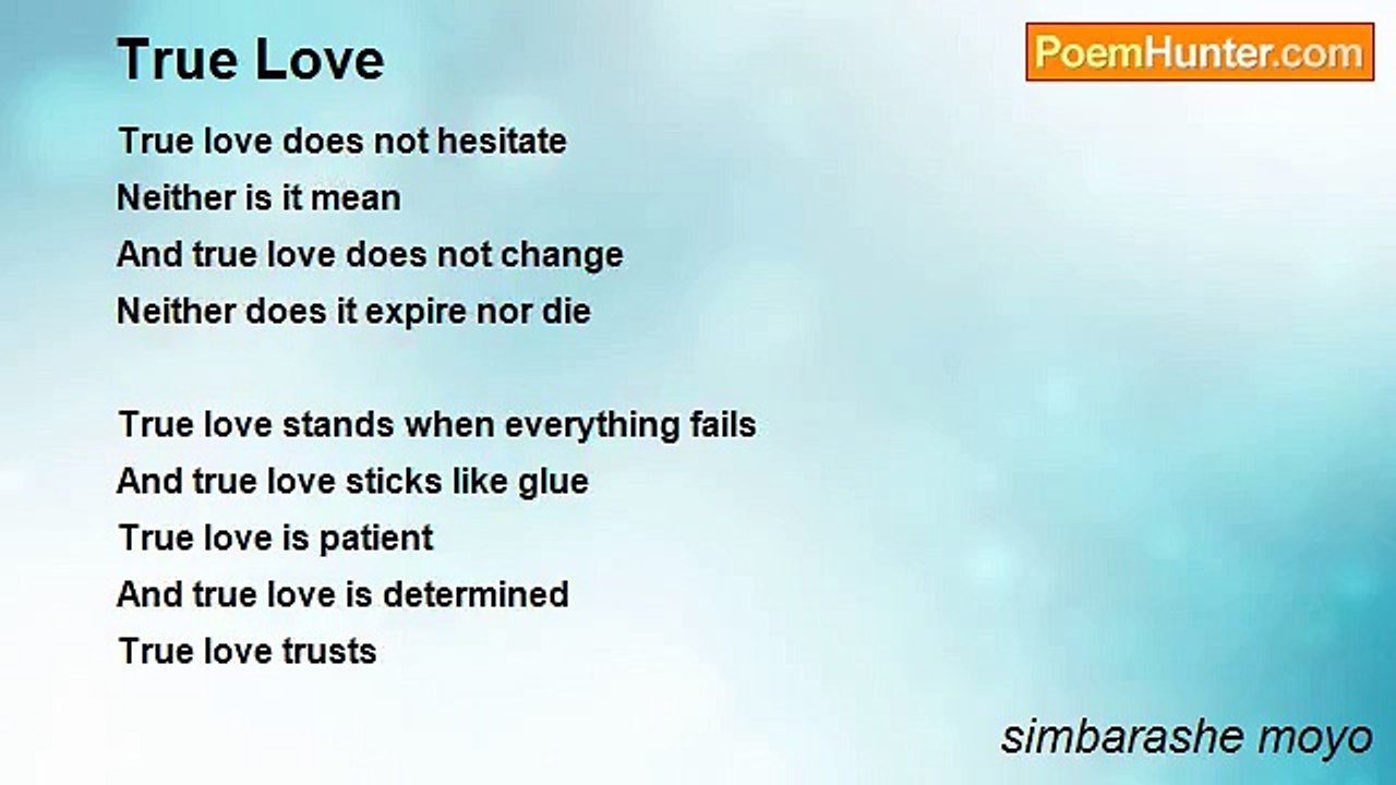 simbarashe moyo - True Love