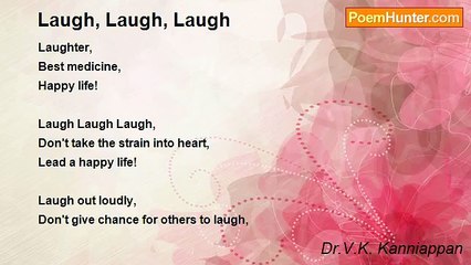 Dr.V.K. Kanniappan - Laugh, Laugh, Laugh