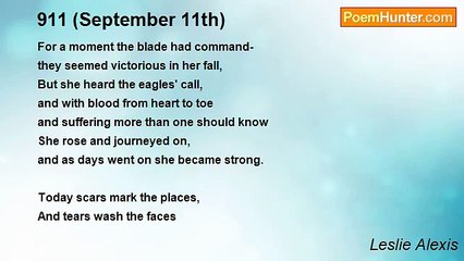 Leslie Alexis - 911 (September 11th)