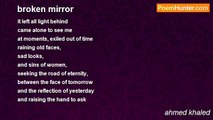 ahmed khaled - broken mirror