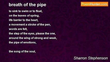 Sharron Stephenson - breath of the pipe