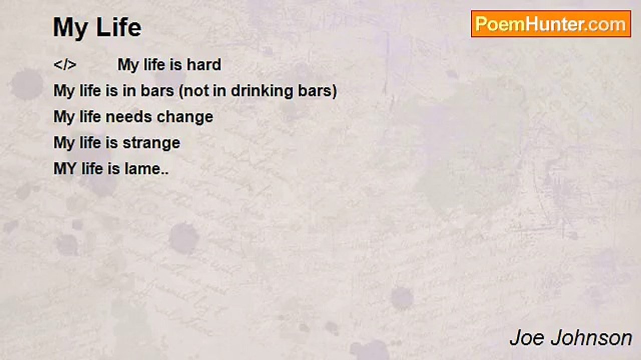 Joe Johnson - My Life