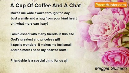 Meggie Gultiano - A Cup Of Coffee And A Chat