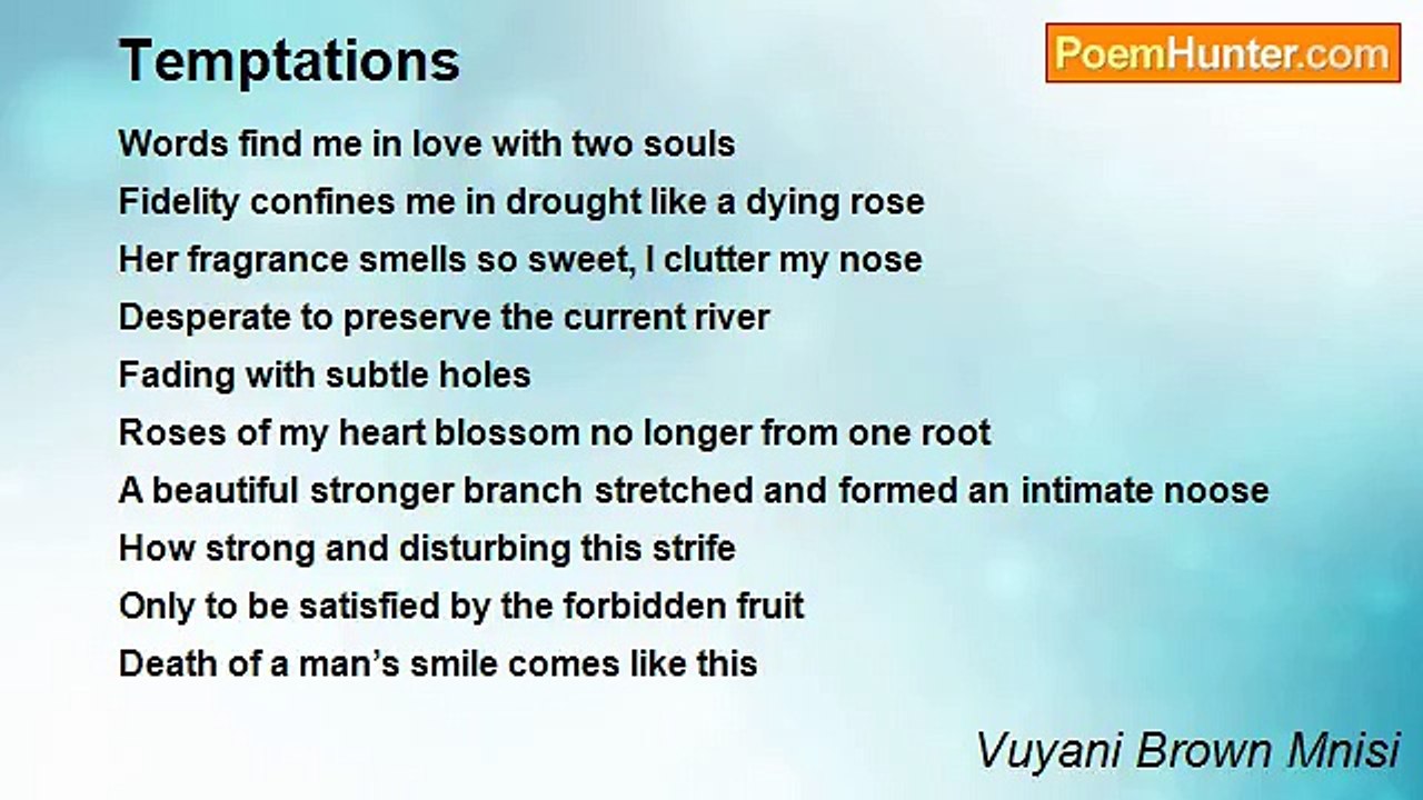 Vuyani Brown Mnisi - Temptations