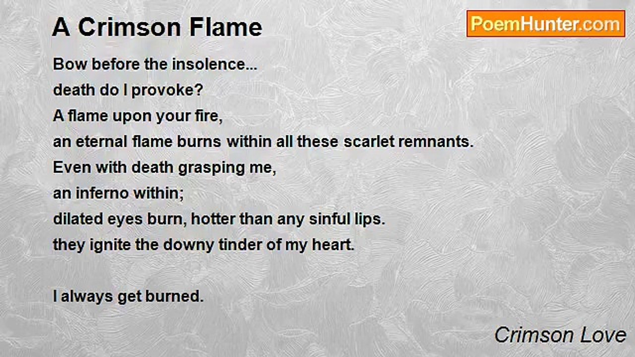 Crimson Love - A Crimson Flame
