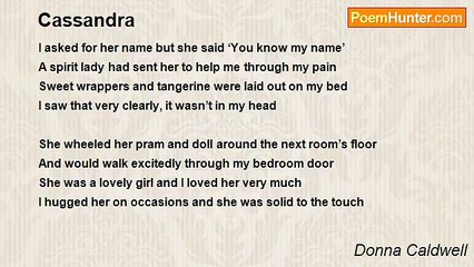 Donna Caldwell - Cassandra