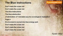 Nyein Way - The Blue Instructions