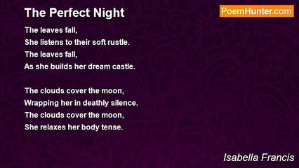 Isabella Francis - The Perfect Night