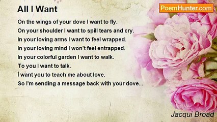 Jacqui Broad - All I Want