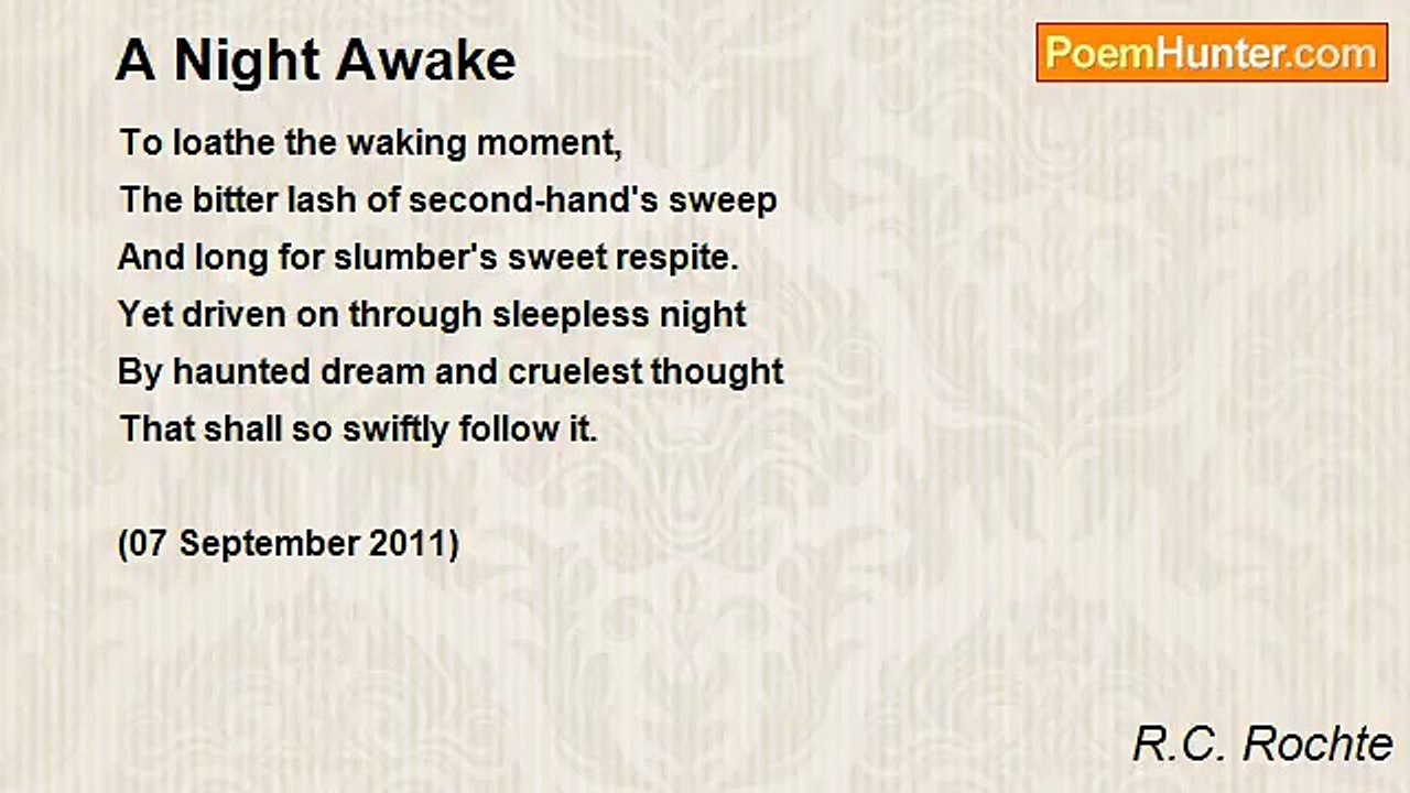 R.C. Rochte - A Night Awake