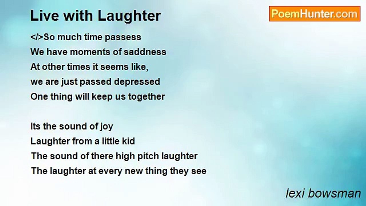 lexi bowsman - Live with Laughter