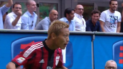 Honda's goal against Lazio, Matchday 1, 2014-15